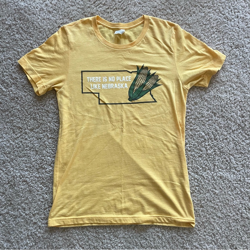 Yellow Nebraska T-Shirt